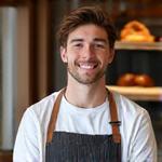 Photo de Thomas Rivière, apprenti boulanger
